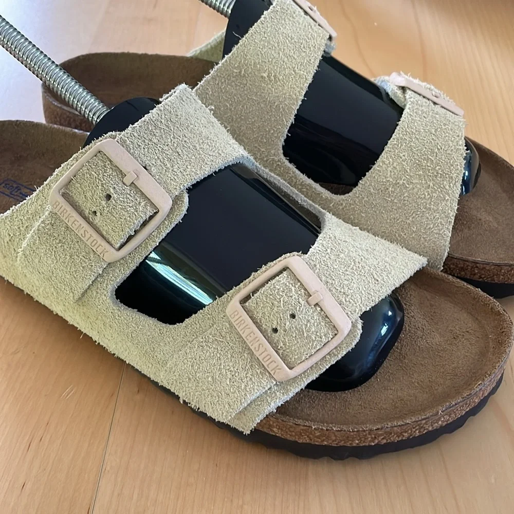 Birkenstock Arizona Soft Footbed Slides Size 41